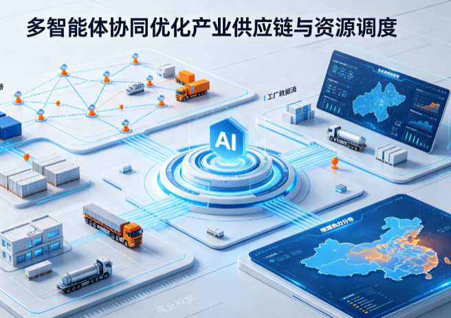 闸北区AI 智能体 Geo 优化重塑产业链空间调度体系，打通仓储运输全链路