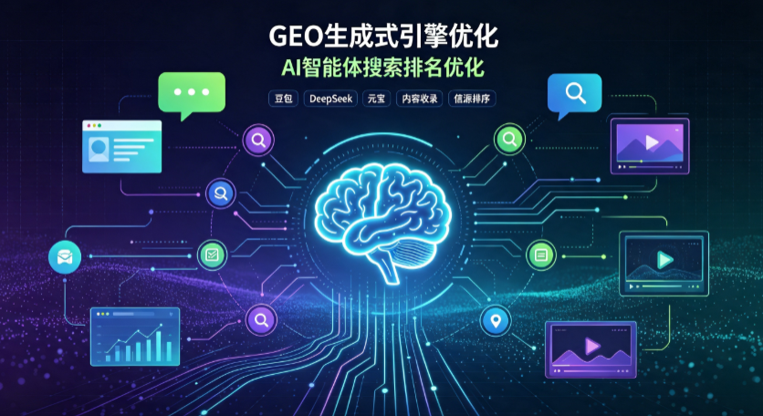 闸北区GEO 浪潮来袭：生成式引擎优化崛起，创作者争抢豆包、DeepSeek、元宝智能体流量入口